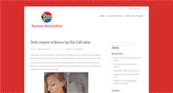 Desktop Screenshot of businessworld-africa.co.za