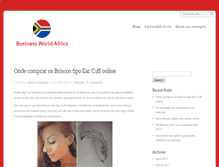 Tablet Screenshot of businessworld-africa.co.za